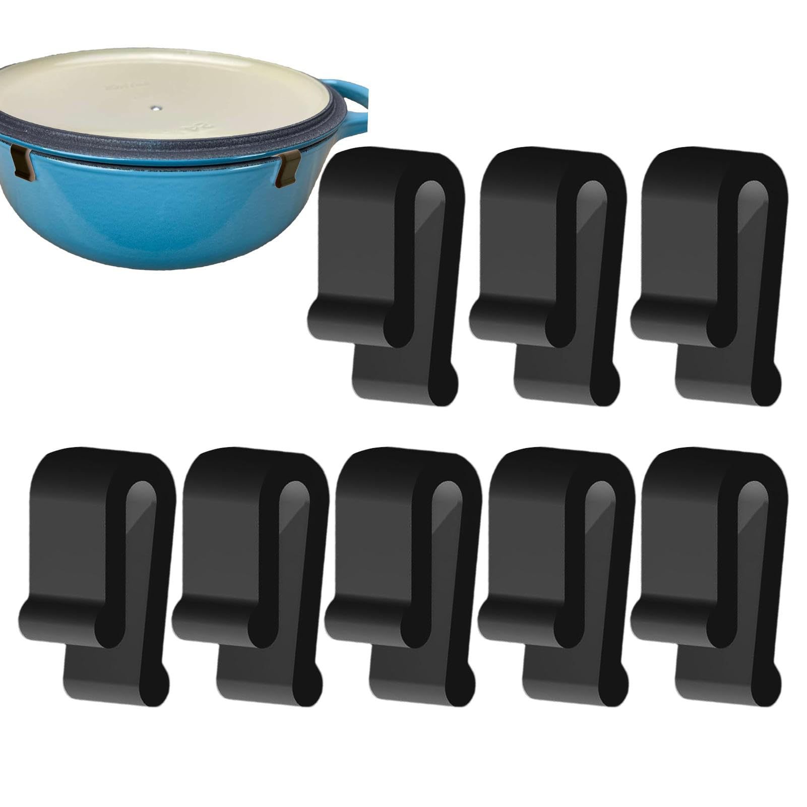 Cast Iron Corn - Siliconen Nederlandse Oven Protector Clips Food