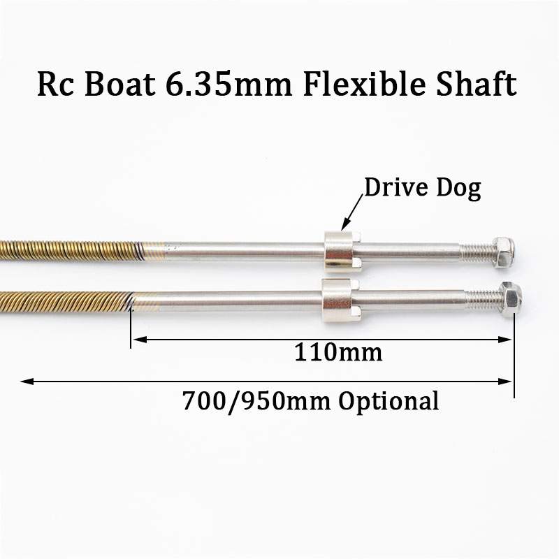 Corn Dog Stick - Rc Boot 6,35 mm 1/4 ''