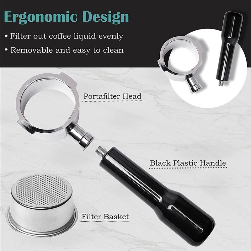 ABHU 51Mm Bodemloze Portafilte - Delonghi Espresso Ecp3420 recensie en prijs