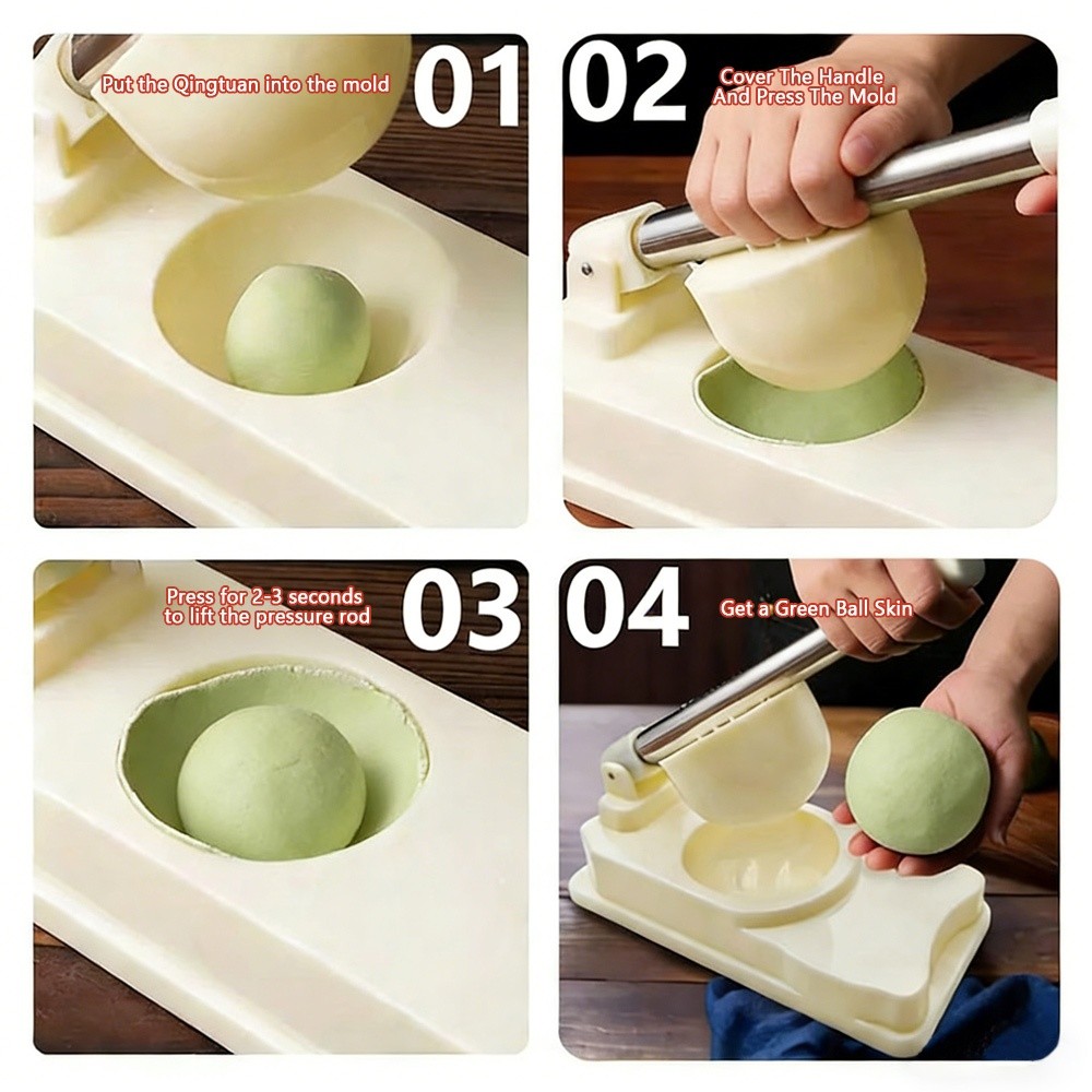 Nieuwe rolvormige dumplingmake - Dumpling Press Set recensie en prijs