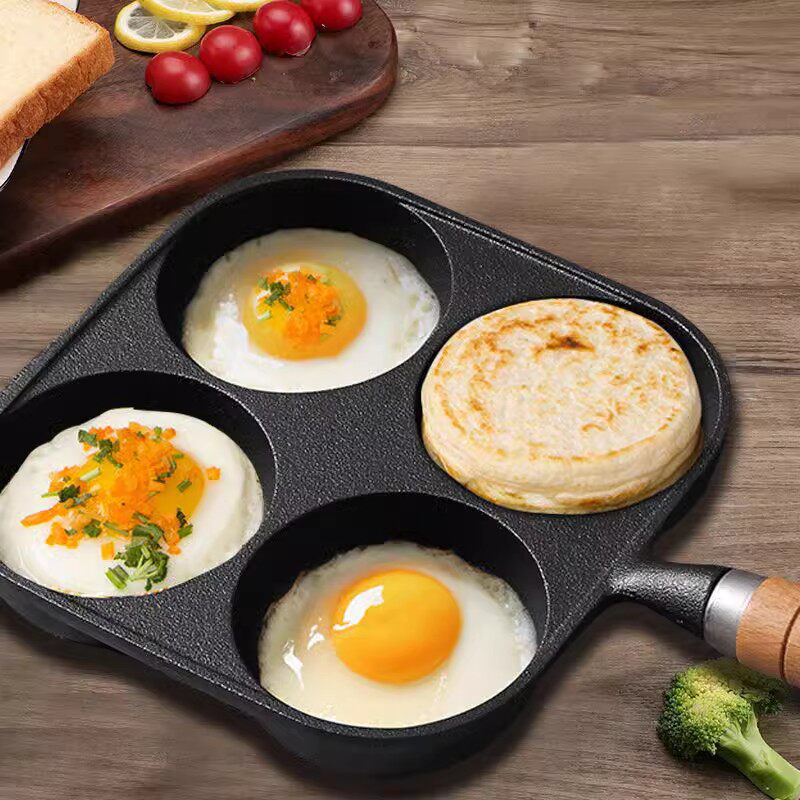 4-gaats omeletpan met antiaanb - Egg Waffle Pan recensie en prijs